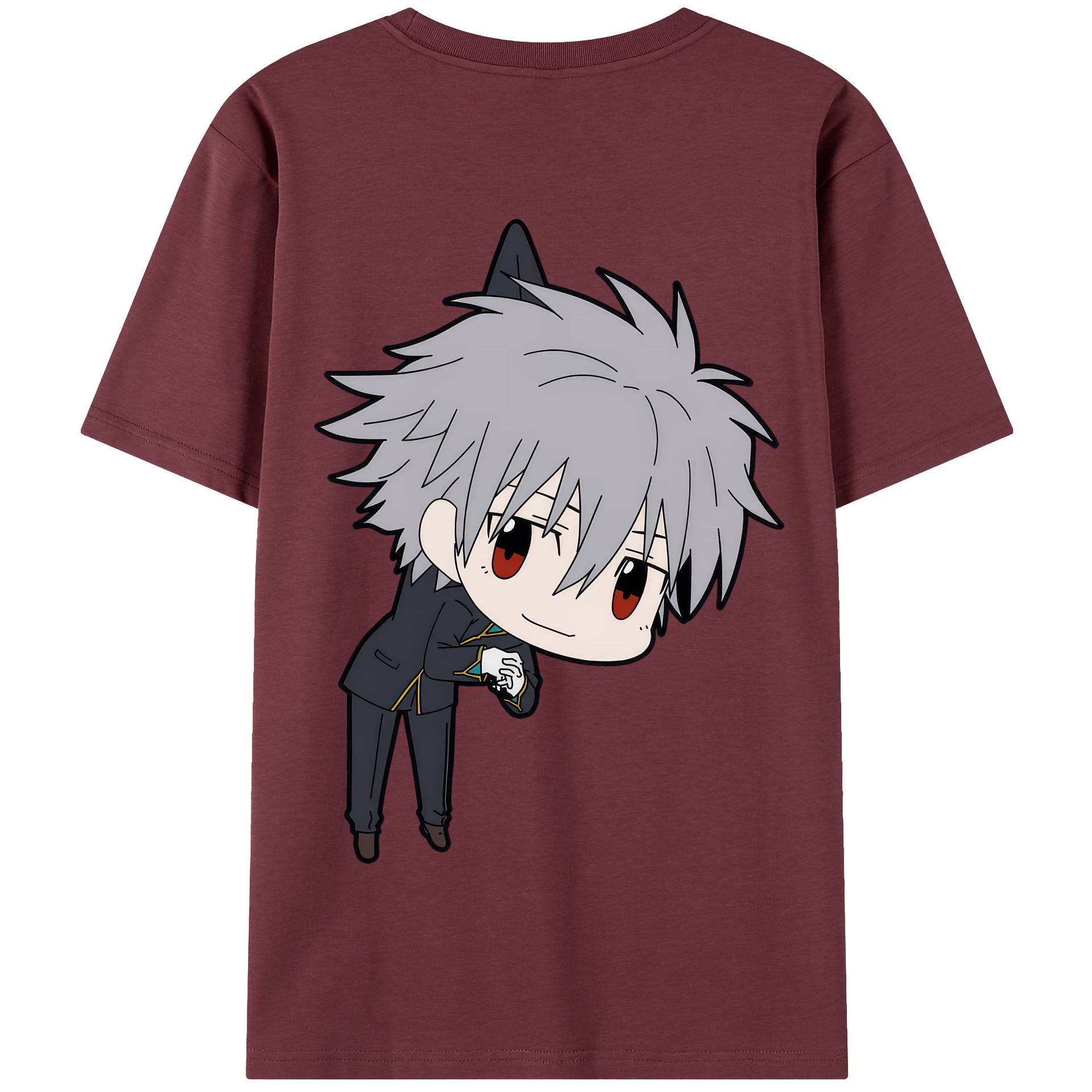 （画像用） EVA 新世紀エヴァンゲリオン 綿100％半袖Tシャツ（背面プリント）